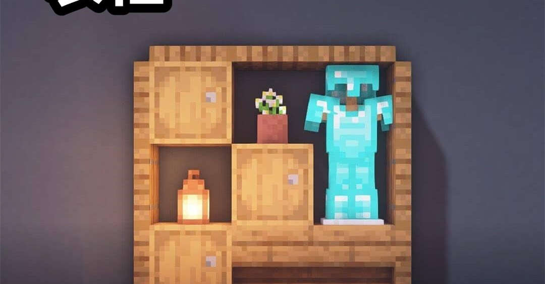 13款创意内饰，你知道怎么在Minecraft打柜子么？想不到这么好看